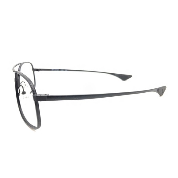 ArtCraft Matte Black Square Aviator Eyeglasses Frames 55-18 140 USA Men Women - Picture 7 of 12
